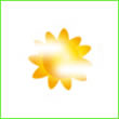 soleil voilé